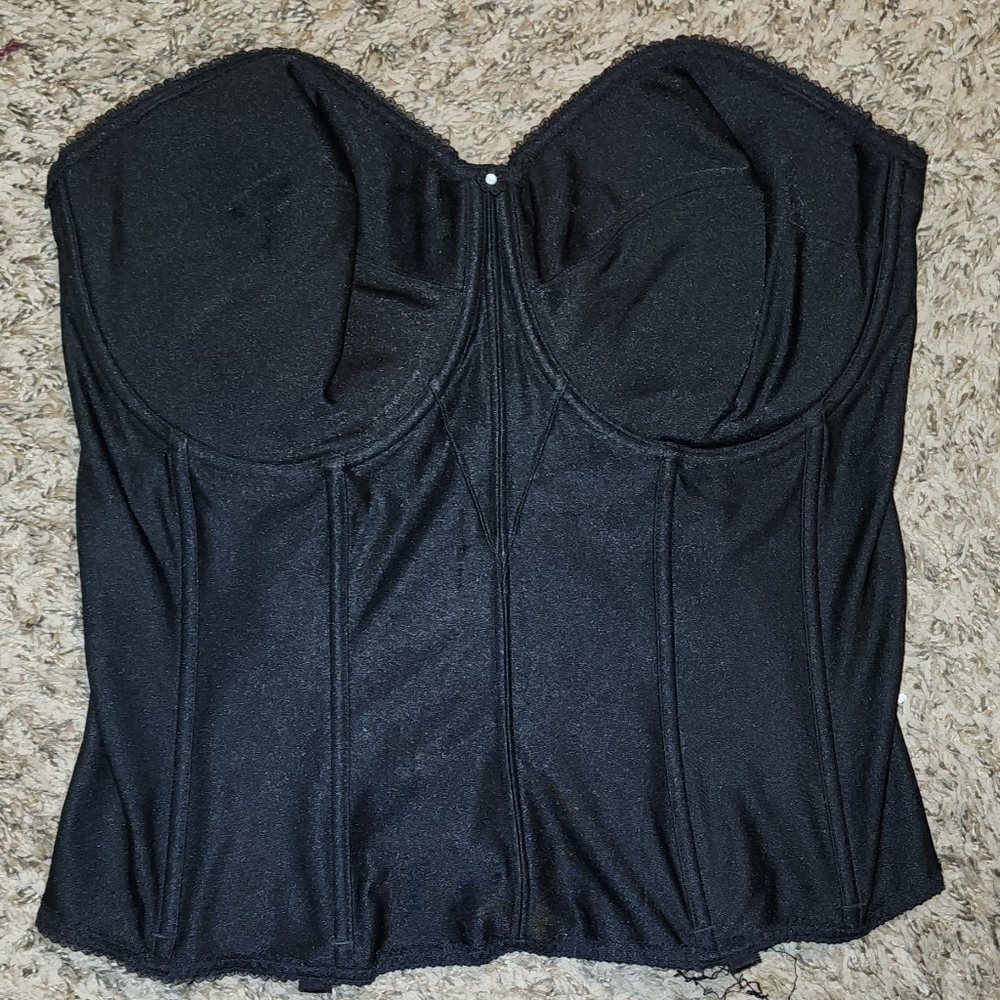 Dominique Black  Bridal Bustier 40F
